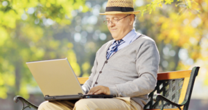 アフィリエイト初心者のシニア男性